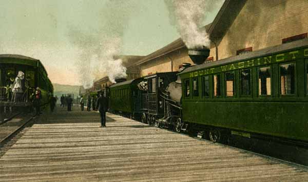 Base Station, Mt. Washington Railway, White Mountains, New Hampshire