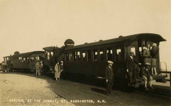 Arrival at the Summit, Mt. Washington, New Hampshire