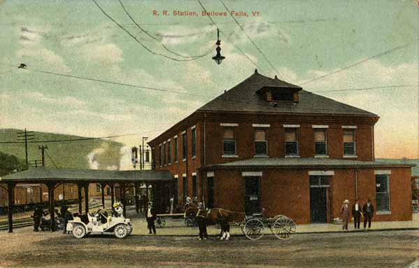 Railroad Station, Bellows Falls, Vermont