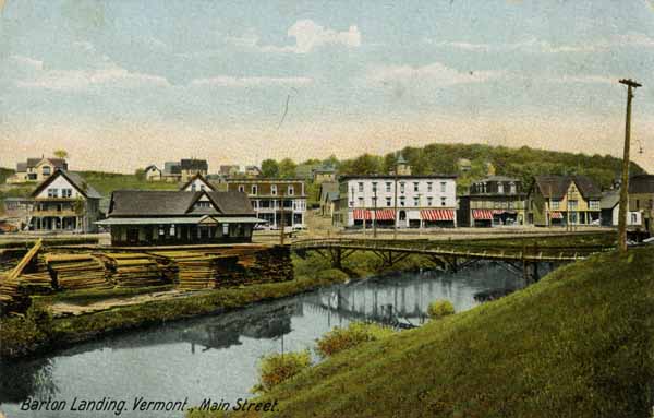 Barton Landing, Vermont, Main Street