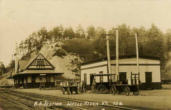 Railroad Station, Wells River, Vermont