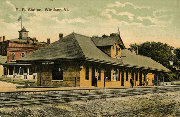 Railroad Station, Windsor, Vermont