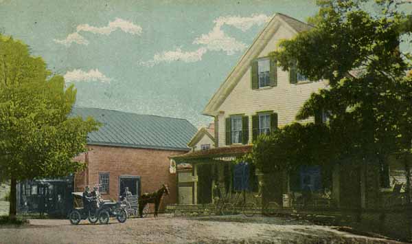 Post Office and Car Station, Chester, New Hampshire