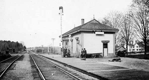 Bar Mills station
