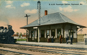 Boston & Maine Passenger Station, Eastwood, Maine