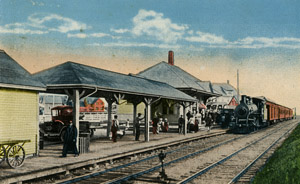 Railroad Station, York Beach, Maine