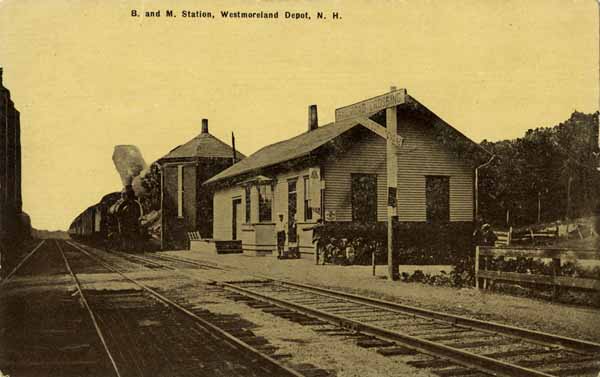 Boston & Maine Station, Westmoreland, New Hampshire
