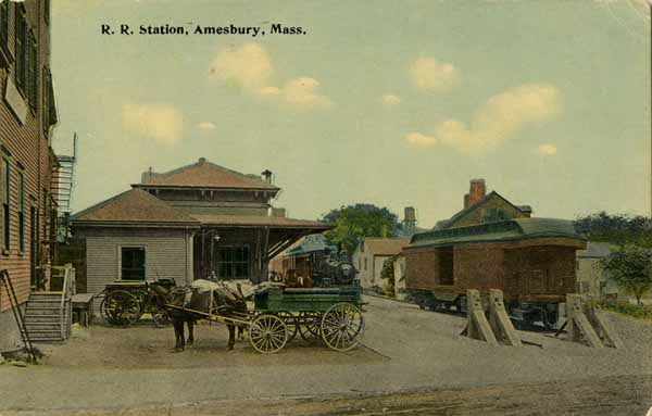 Railroad Station, Amesbury, Massachusetts