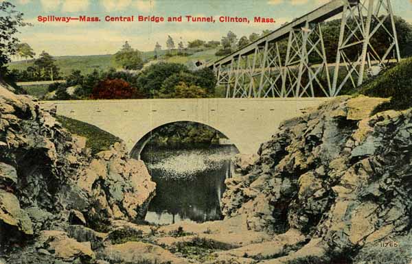 Spillway - Massachusetts Central Bridge and Tunnel, Clinton, Massachusetts