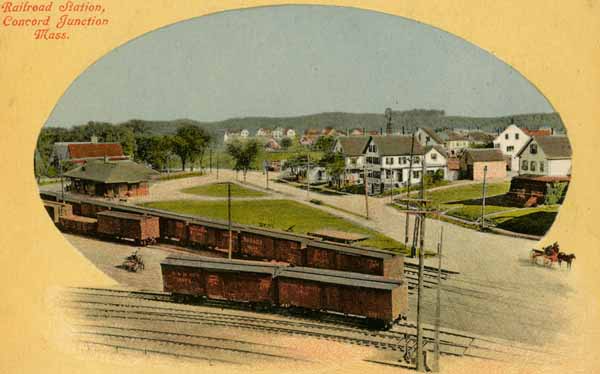 Railroad Station, Concord Junction, Massachusetts