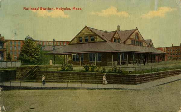 Railroad Station, Holyoke, Massachusetts