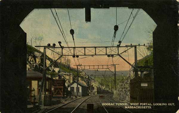 Hoosac Tunnel, West Portal, Looking Out, Massachusetts
