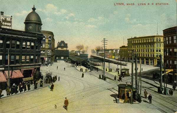 Lynn, Massachusetts.  Lynn, Railroad Station