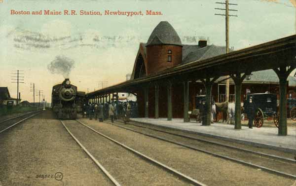 Boston and Maine Railroad Station, Newburyport, Massachusetts