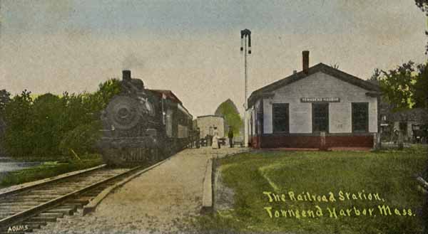 The Railroad Station, Townsend Harbor, Massachusetts
