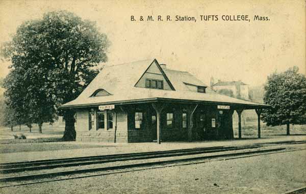 Boston & Maine Railroad Station, Tufts College, Massachusetts