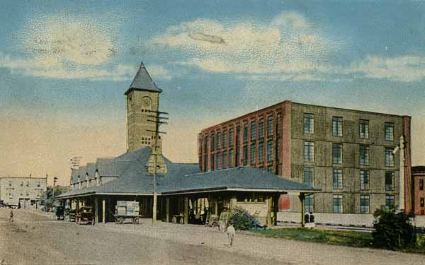 Railroad Station, Waltham, Massachusetts