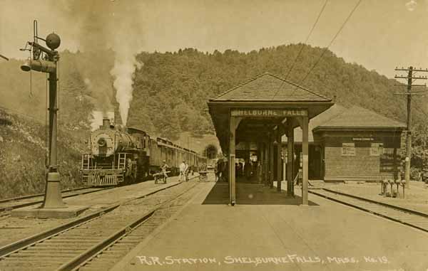 Railroad Station, Shelburne Falls, Massachusetts