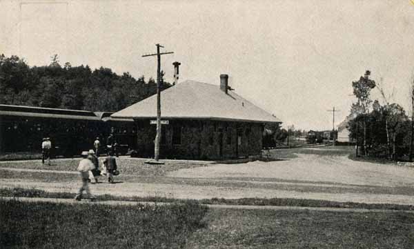 Burleyville station, East Wakefield, New Hampshire