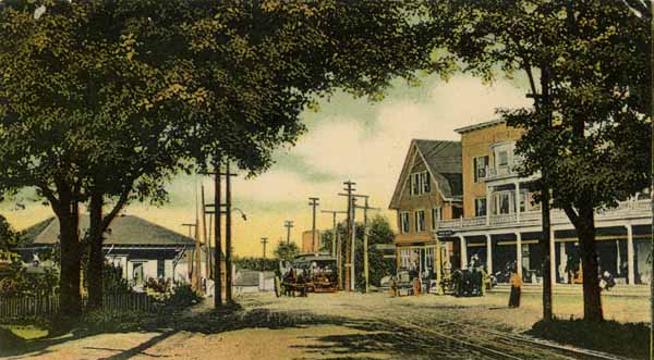Main Street, looking East, Salem Depot, New Hampshire
