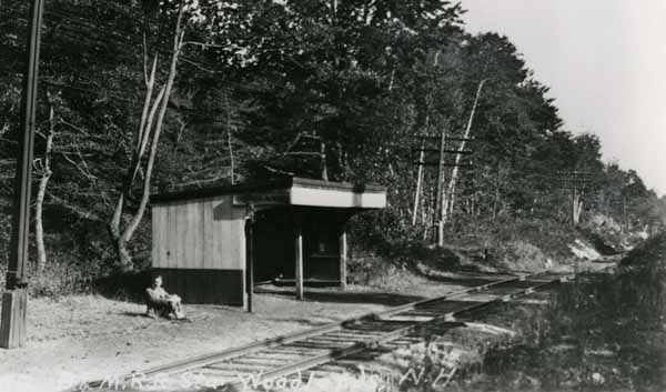 Boston & Maine Railroad Station Woodlands, New Hampshire