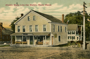 Atlantic Shore Line Car Station, Wells, Maine