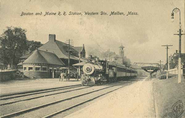 Boston & Maine Railroad Station, Western Division, Malden, Massachusetts