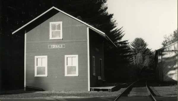 Wolfeboro Rail Road depot, Fernald, New Hampshire