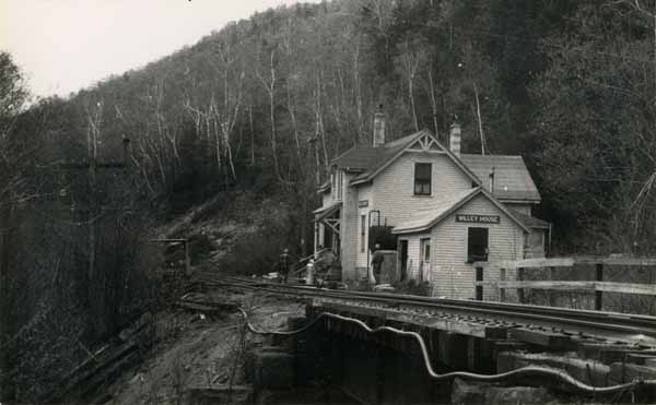 Maine Central depot, Willey House, New Hampshire