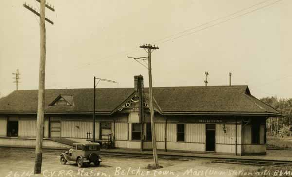 Central Vermont Railroad Station, Belchertown, Massachusetts