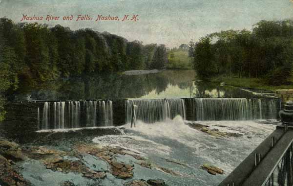 Nashua River and Falls, Nashua, New Hampshire