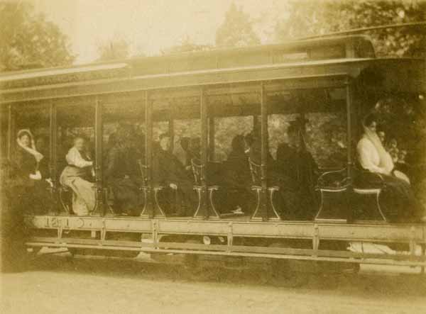 Manchester Street Railway open car for East Manchester