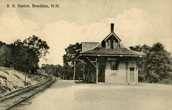 Railroad Station, Brookline, New Hampshire