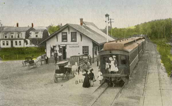 Railroad Station, West Rindge, New Hampshire
