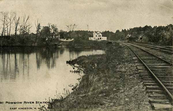 At Powwow River Station, East Kingston, New Hampshire