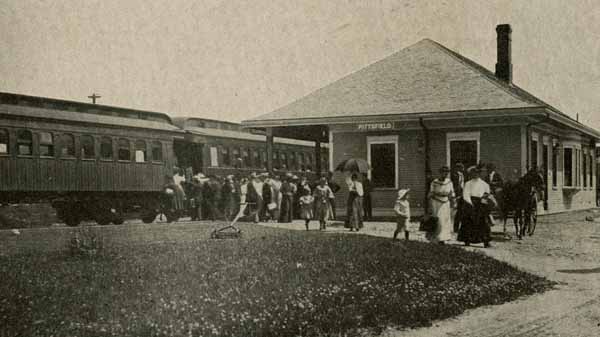 Boston & Maine Station, Pittsfield, New Hampshire