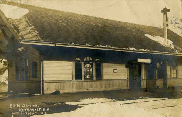 Boston & Maine Station, Newmarket, New Hampshire