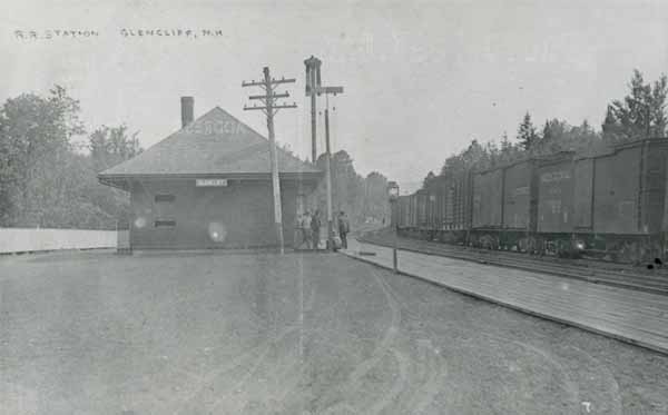 Railroad Station, Glencliff, New Hampshire