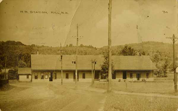Railroad Station, Hill, New Hampshire