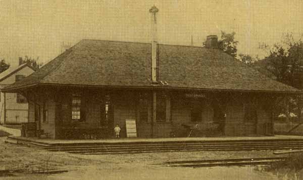 Railroad Station, West Swanzey, New Hampshire