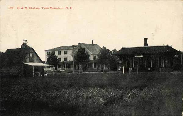 Boston & Maine Station, Twin Mountain, New Hampshire