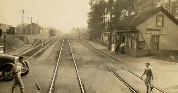 Boston & Maine Station, Newton Junction, New Hampshire
