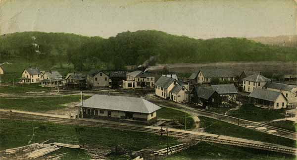 A View of Ayers Cliff from Station Hill