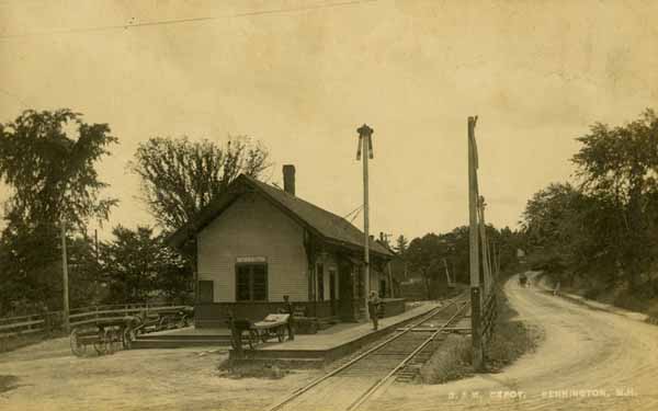 Boston & Maine Depot, Bennington, New Hampshire