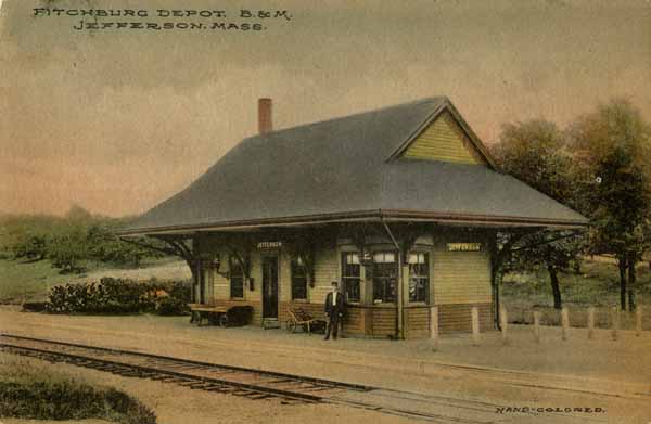 Fitchburg Depot, Boston & Maine, Jefferson, Massachusetts
