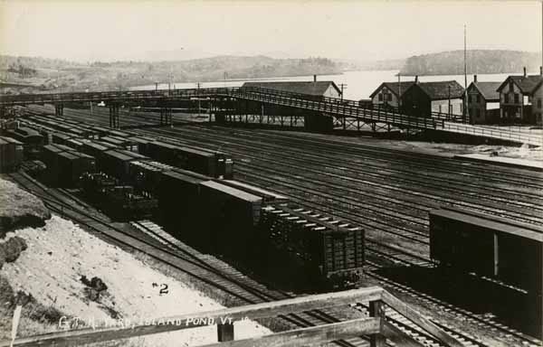 Grand Trunk Railway Yard, Island Pond, Vermont