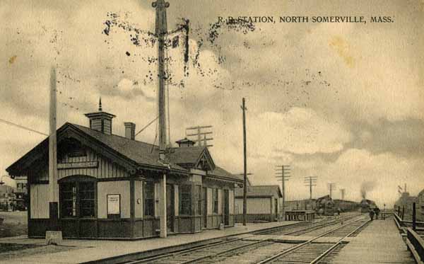 Railroad Station, North Somerville, Massachusetts