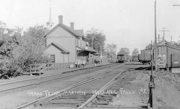 Grand Trunk Station, Mechanic Falls, Maine