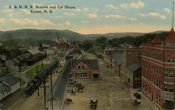 Boston & Maine Railroad Station and Car Shops, Keene, New Hampshire