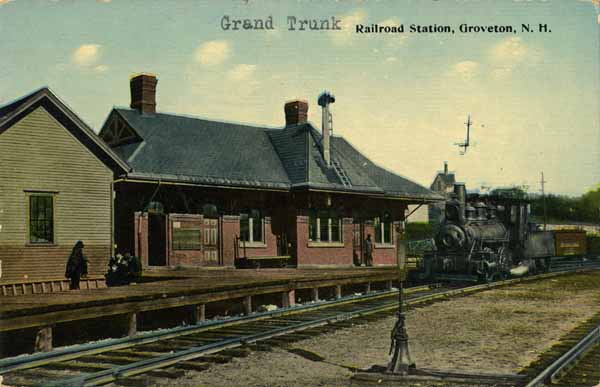 Railroad Station, Groveton, New Hampshire